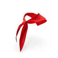 Silk Red Pioneer Tie PNG & PSD Images