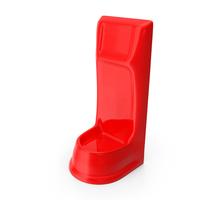 Single Fire Extinguisher Fiberglass Stand PNG & PSD Images