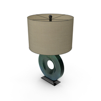 Table Lamp (Marble - Model 017) PNG & PSD Images