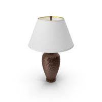 Table Lamp (Robert Abbey Lightinghammered  - Model 013) PNG & PSD Images