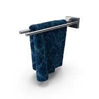 Towel + Rack (001) PNG & PSD Images