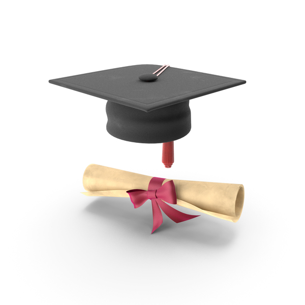 College Degree and Cap PNG & PSD Images