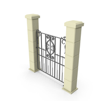 Forged Gate PNG & PSD Images