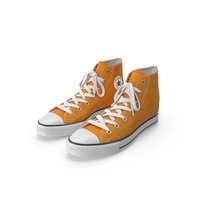 Basketball Shoes Orange PNG & PSD Images