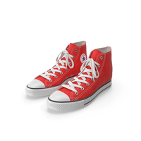 Basketball Shoes Red PNG & PSD Images