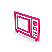 Symbol Microwave Oven Metallic PNG & PSD Images