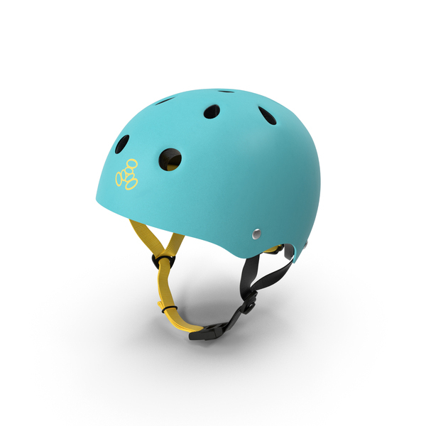 Skate Helmet Blue PNG & PSD Images