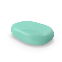 Sky Blue Bath Soap PNG & PSD Images