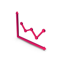 Symbol Graph Metallic PNG & PSD Images