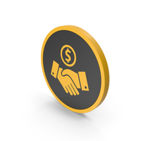 Icon Deal Yellow PNG & PSD Images