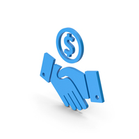 Symbol Deal Blue PNG & PSD Images