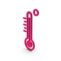 Symbol Thermometer Metallic PNG & PSD Images