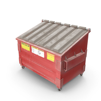 Dumpster Red PNG & PSD Images