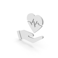 Symbol Medical Heart In Hand PNG & PSD Images