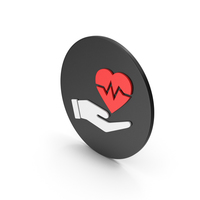 Medical Heart In Hand Icon PNG & PSD Images