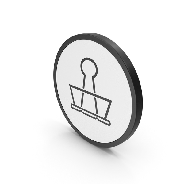 Icon Binder Clip PNG & PSD Images