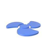 Fan Icon Blue PNG & PSD Images