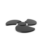 Fan Icon Black PNG & PSD Images