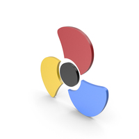 Fan Icon Colors PNG & PSD Images