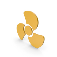 Fan Icon Yellow PNG & PSD Images
