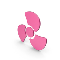 Fan Icon Pink PNG & PSD Images