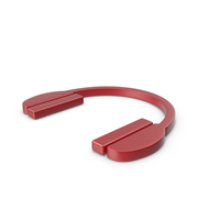 Headphones Icon Red PNG & PSD Images