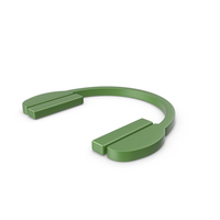 Headphones Icon Green PNG & PSD Images