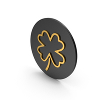 Clover Gold Icon PNG & PSD Images