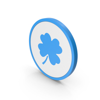 Icon Clover Blue PNG & PSD Images