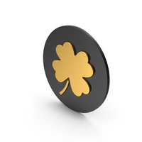 Clover Gold Icon PNG & PSD Images