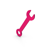 Symbol Wrench Metallic PNG & PSD Images