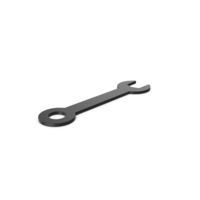 Black Symbol Wrench PNG & PSD Images