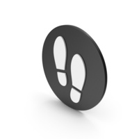 Shoe Footprint Icon PNG & PSD Images
