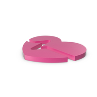 Heart Pink Icon PNG & PSD Images