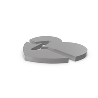 Heart Grey Icon PNG & PSD Images