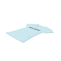 Female V Neck Laying Blue Delivery PNG & PSD Images