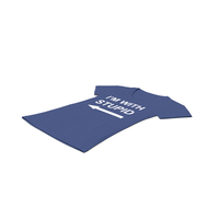 Female V Neck Laying Dark Blue Im With Stupid PNG & PSD Images