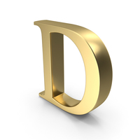 Alphabet Time's Roman D PNG & PSD Images