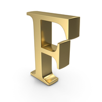 Alphabet Time's Roman F PNG & PSD Images