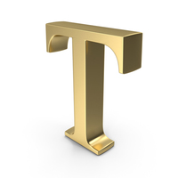 Alphabet Time's Roman T PNG & PSD Images
