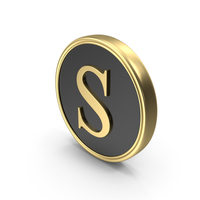 Alphabet Time's Roman Coin S PNG & PSD Images