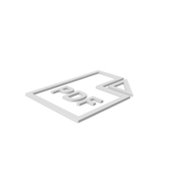 PDF File Symbol PNG & PSD Images