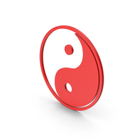 Symbol Yin Yang Red PNG & PSD Images