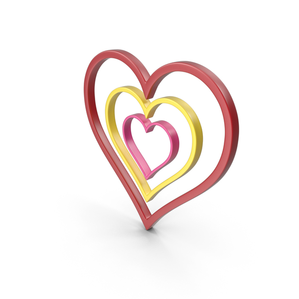 Heart Colors Icon PNG Images & PSDs for Download | PixelSquid - S115856145