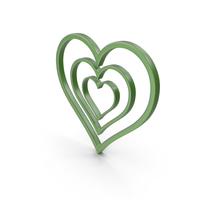 Heart Green Icon PNG & PSD Images