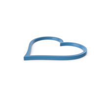 Heart Blue Icon PNG & PSD Images