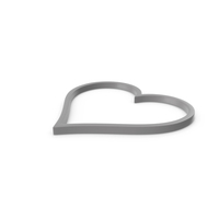 Heart Grey Icon PNG & PSD Images