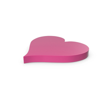 Heart Pink Icon PNG & PSD Images