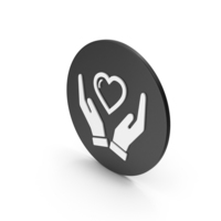 Heart In Hands Icon PNG & PSD Images