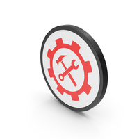 Icon Tools Red PNG & PSD Images